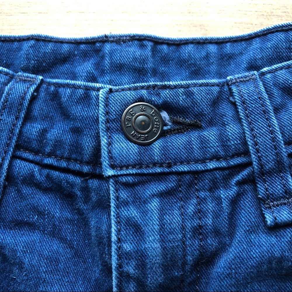 Rag & Bone Jean Short Indigo Wash 100% Cotton - Picture 2 of 8